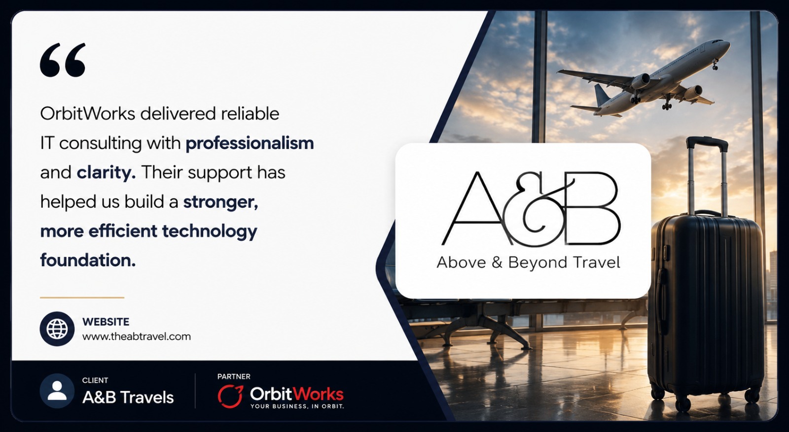 AB-Travels, OrbitWorks client work