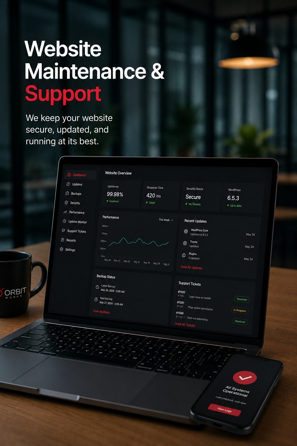 Website Maintenance and Support